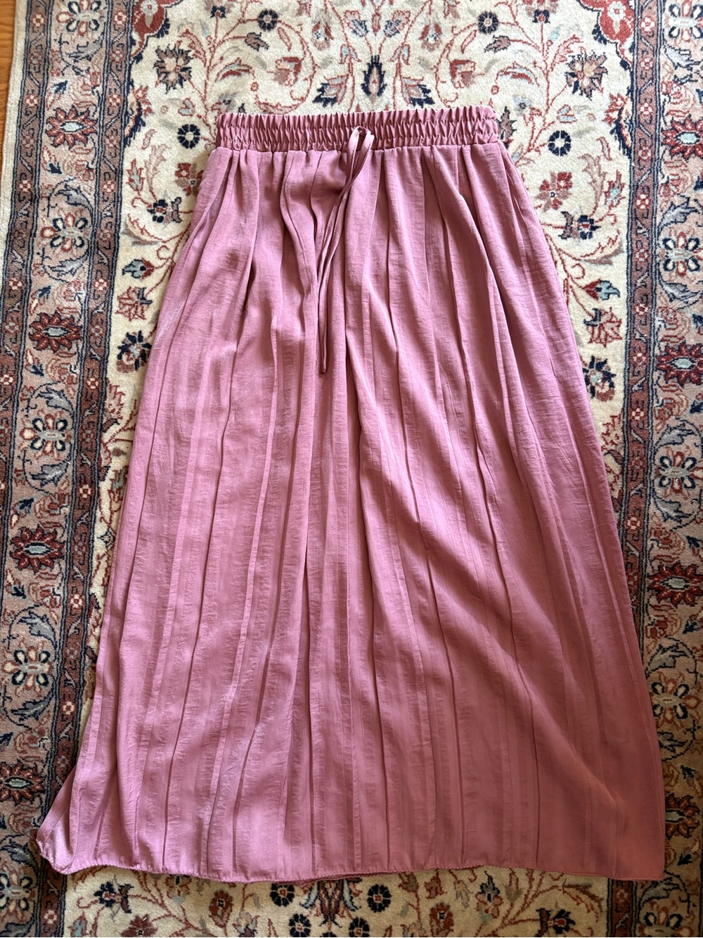 Ardene Mauve Rose Satin Skirt